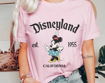 Retro Disneyland Est 1955 Shirt, Disney All Characters Shirt, Mickey And Friends Shirt, Disney Group Shirt, Disney Family Shirt, Disney Trip