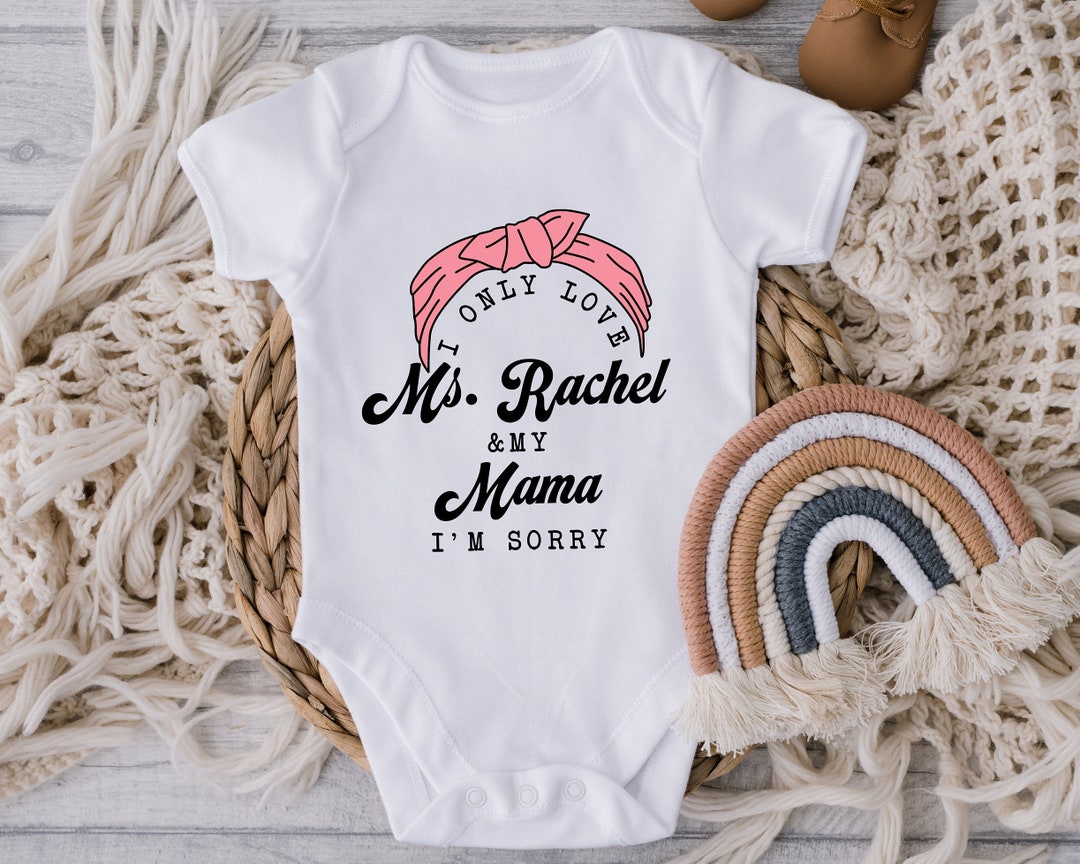 Ms.rachel Romper, I Only Love Ms Rachel My Mama I'm Sorry Shirts, Ms ...