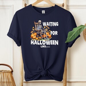 Scary Skeleton Halloween T-Shirt: Funny Spooky Season Tee