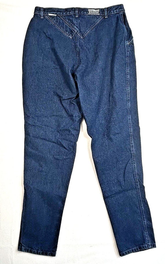 Vtg Rocky Mountain Jeans Women 34 X 36 Blue Denim… - image 9