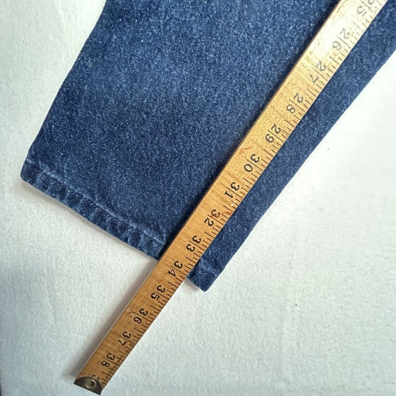 Vtg Rocky Mountain Jeans Women 34 X 36 Blue Denim… - image 5