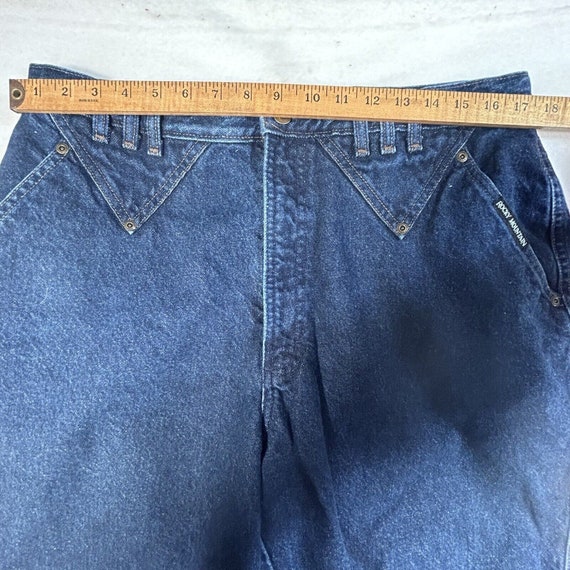 Vtg Rocky Mountain Jeans Women 34 X 36 Blue Denim… - image 3