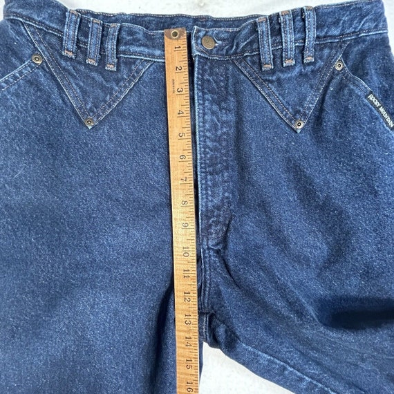 Vtg Rocky Mountain Jeans Women 34 X 36 Blue Denim… - image 4