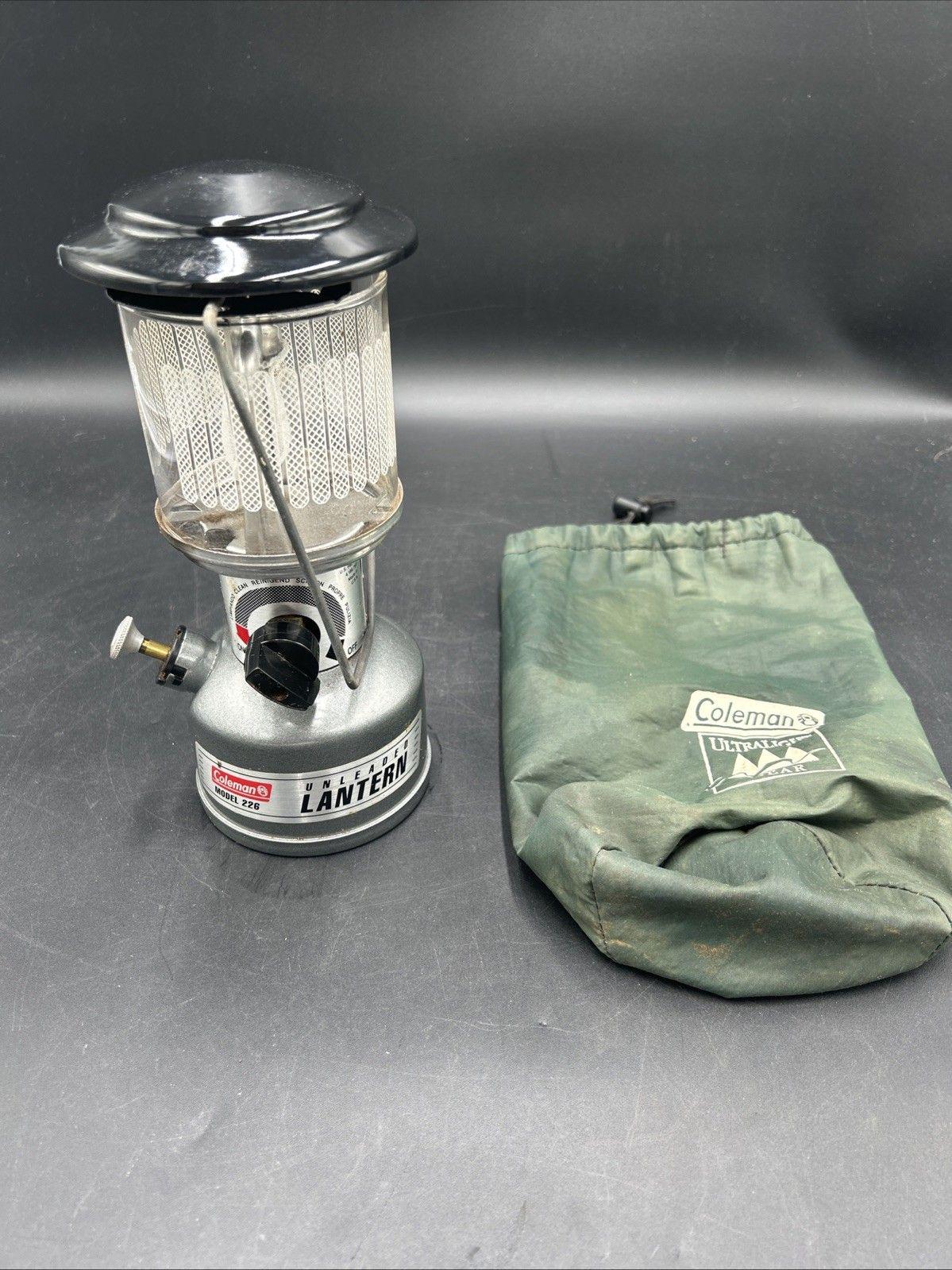 Coleman ランタン MODEL 226 専用ケース付き Coleman ランタン MODEL 226 専用ケース付き Coleman 226