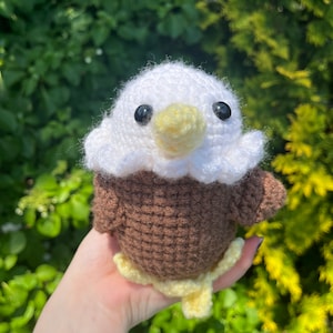 Eagle Plushie Crochet PDF Pattern