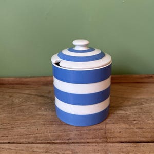 TG Green Cornishware Condiment Pot