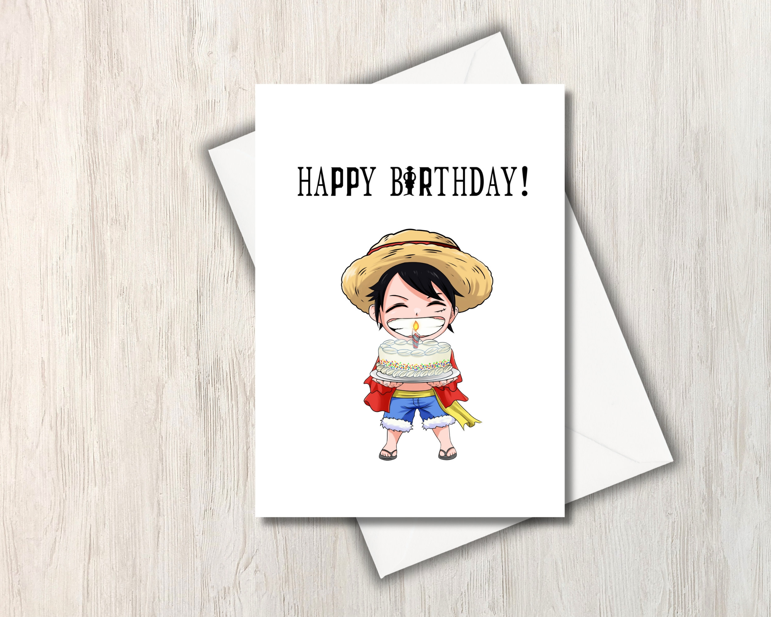 Happy Birthday Card With Anime Girl Icon. Colorful Design. Vector  Illustration Royalty Free SVG, Cliparts, Vectors, and Stock Illustration.  Image 75066405.