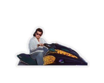 Funny Kenny Powers Jet Ski Sticker, Eastbound and Down Sticker, Eastbound and Down