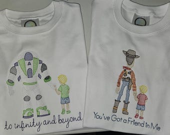 To infinity & beyond or you've got a friend in me