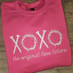 XOXO Original Liebesbriefe Sweatshirt