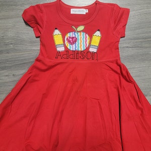 Back to school dress