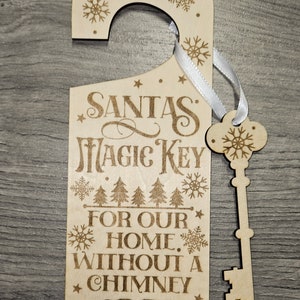 Weihnachtsmann Türhänger & Schlüssel
