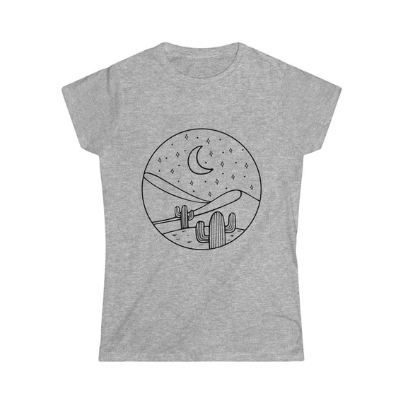 Damen Boho Wsten Kaktus Grafik T-Shirt | Weiche Baumwollmischung - Etsy  Schweiz