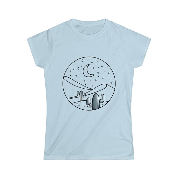 Damen Boho Wsten Kaktus Grafik T-Shirt | Weiche Baumwollmischung - Etsy  Schweiz