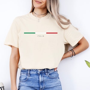 Italia T-shirt, Unisex Italy Flag Top, Italian Lover Top, Italiano Flag Gift, Italy Trip Hoodie, Italy Fan Tee, Europe Trip Shirt, Italy Top
