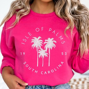 Isle of Palms Sweater, Isle of Palms Sweatshirt, Isle of Palms Hoodie, Isle of Palms Hooded Sweater, South Carolina Trip Souvenir, SC Trip