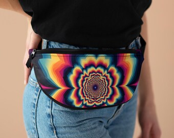 Y2K Vintage Space Tribe Psychedelic Fanny Pack : Rave - Etsy