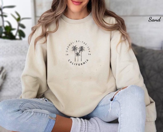 Carmel-By-The-Sea Sweater, Carmel-By-The-Sea Sweatshirt, Carmel California Shirt, Travel Souvenir, CA Sweater, Coastal Gift, West Coast Tee