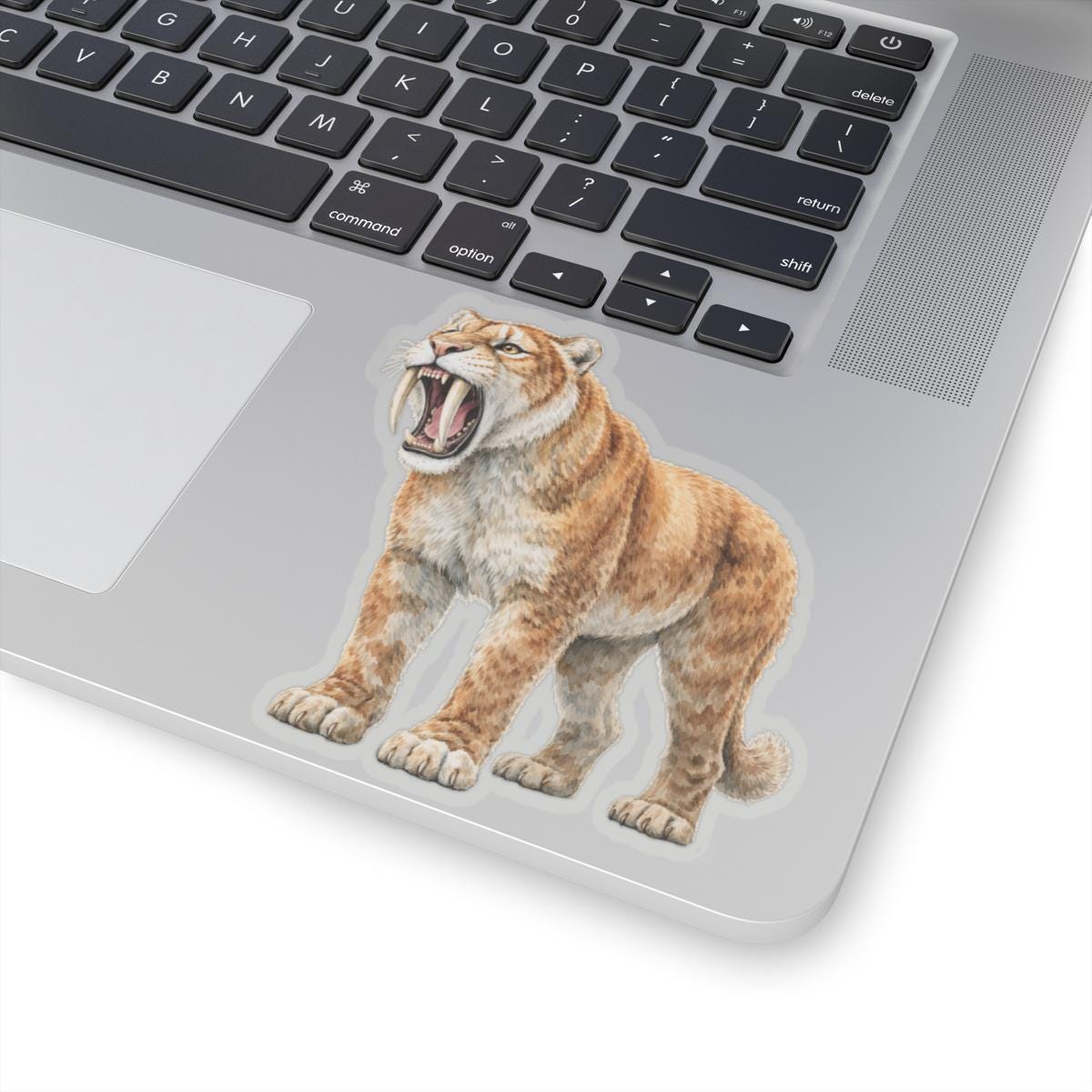 Exticnt Sticker Sabertooth Tiger Sticker, Saber-tooth Cat Kiss-cut Stickers, Extinct ...