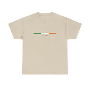 Ireland T-Shirt, Minimalist Irish Flag Tee, Irish Flag Gift, Irish Trip Shirt, Eire Fan Top, Europe Trip Tee, St. Patrick's Day Shirt image 3