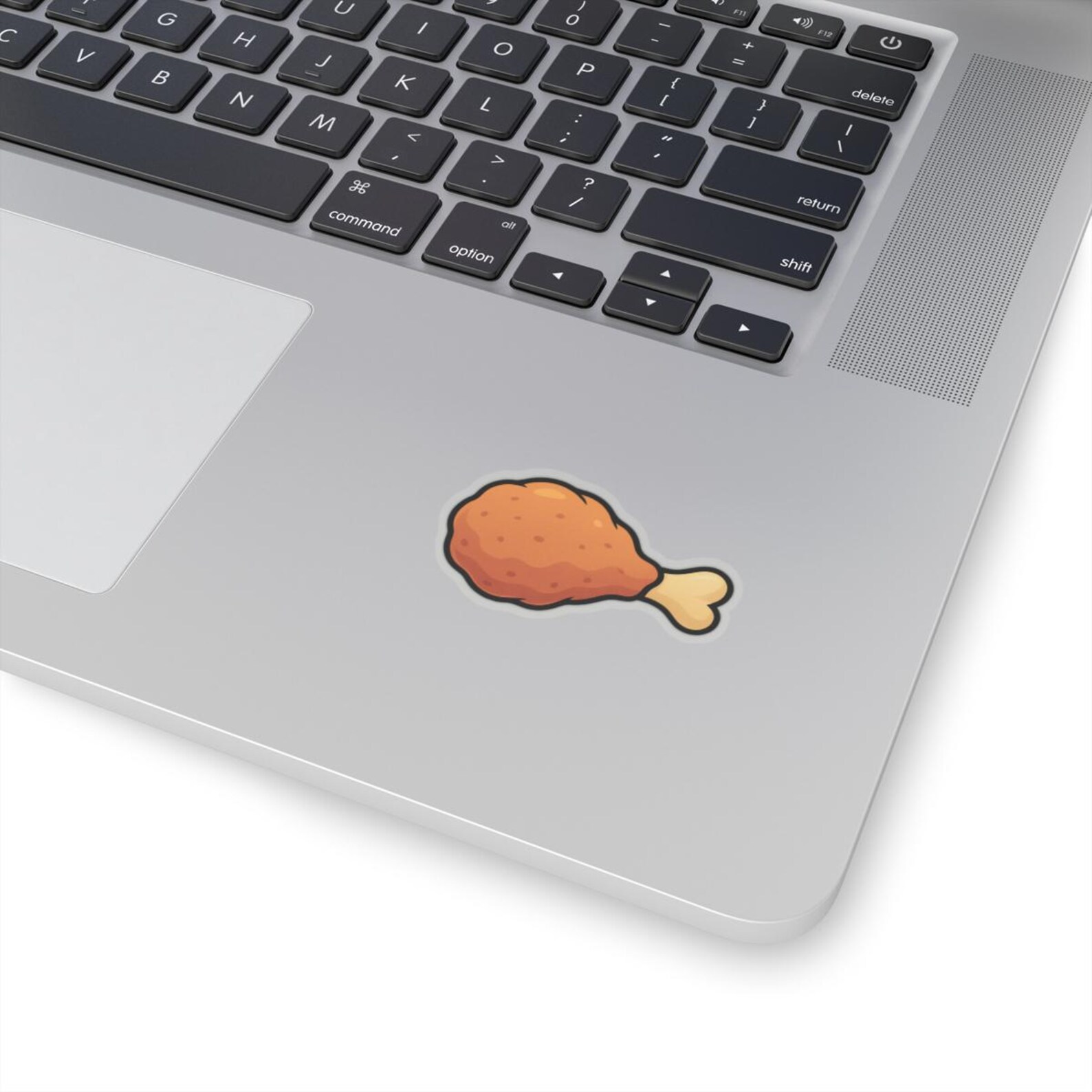 Chicken Drumstick Sticker, Funny Foodie Decal, BBQ Lover Gift, Cute ...