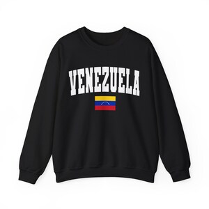 Venezuela Sweatshirt, Venezuela Sweater, Venezuela Crewneck Pullover, Venezuelan Flag, Venezuela Souvenir, South America Travel Gift