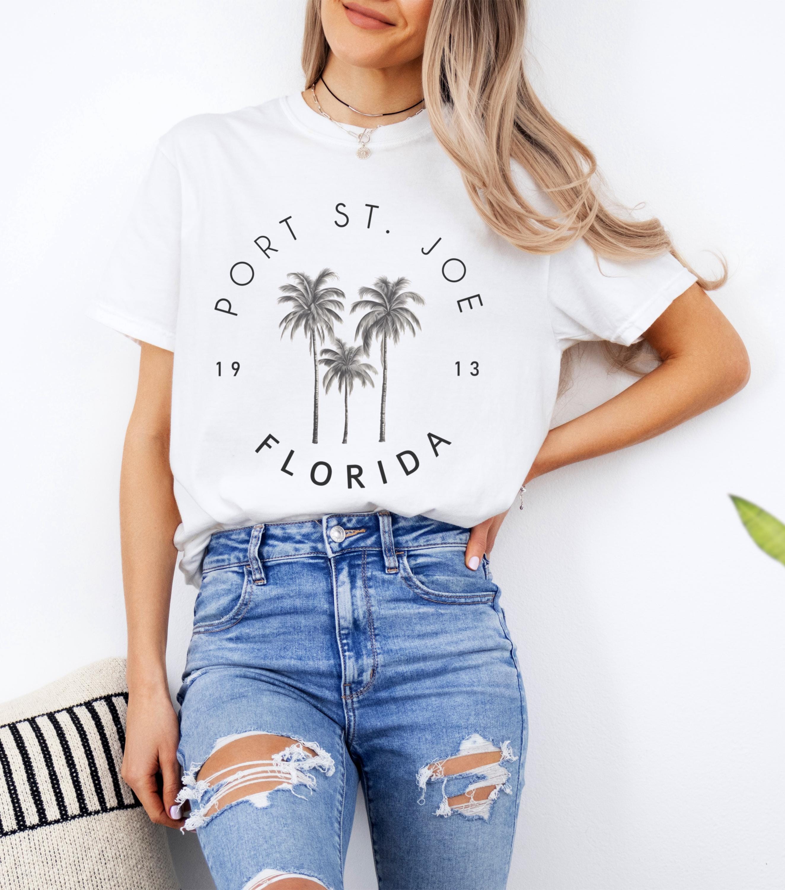 Port St. Joe Comfort Colors T-shirt, Florida Tee, Port St. Joe 