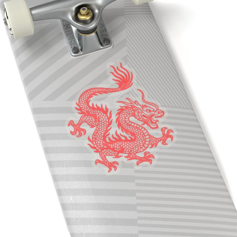 Chinese Dragon Sticker, Lucky Symbol, Chinese New Year Decal, Perfect ...