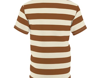 【値下げ】irojikake The Striped T-shirt BROWN 値下げ】irojikake The Striped T-shirt BROWN