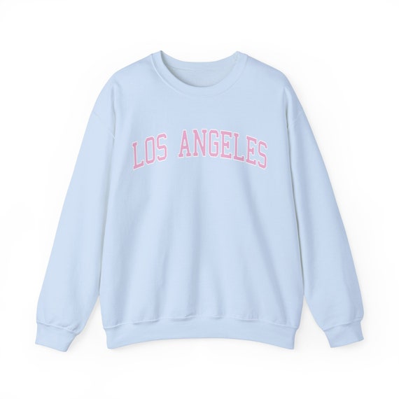Los Angeles Vintage Style Sweatshirt, Cute Shirt, Fem CA Crewneck