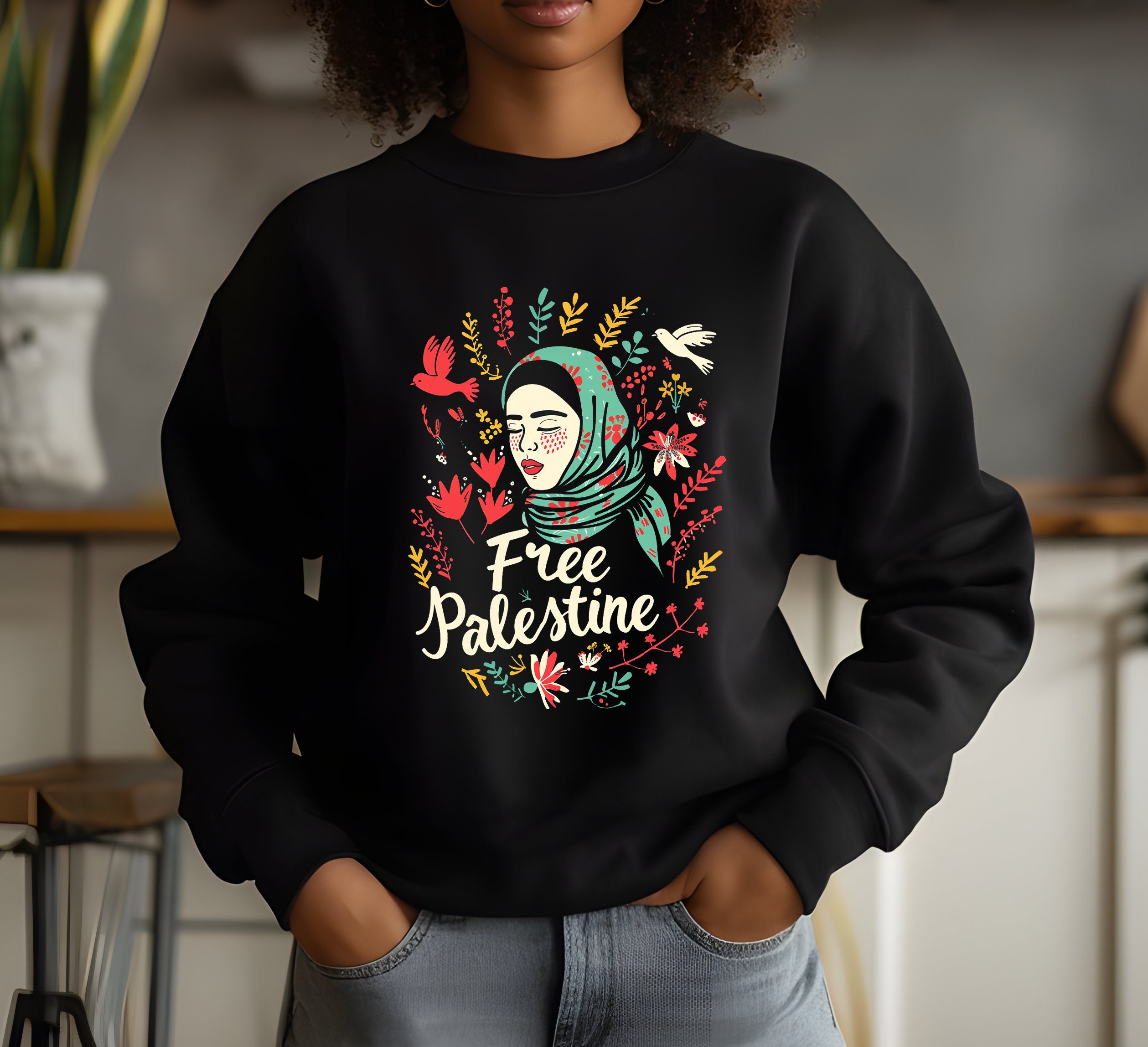 Tee Shirt Save Palestine – T-Shirt Solidarité Palestine – Free