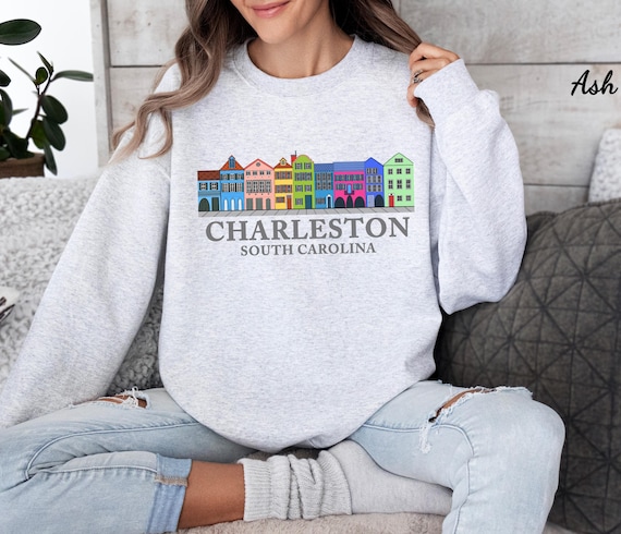 Sweat-shirt Charleston, pull arc-en-ciel, souvenir de Caroline du