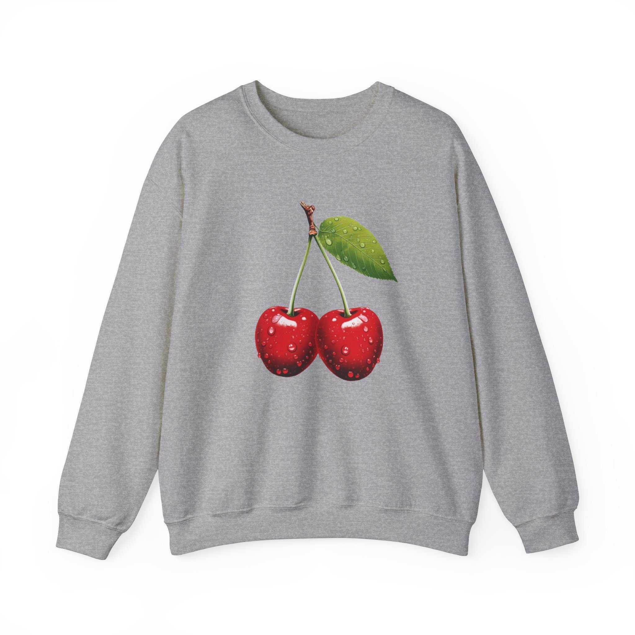 Cherry Addict Sweatshirt, Y2K Inspired, Cherry Sweatshirt, Vintage