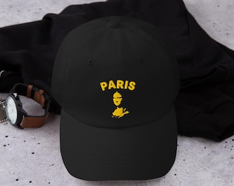 Paris France Embroidered Hat, Adjustable Paris Cap, French Pride Dad Hat, Paris France Baseball Hat, French Emirates Heritage Gift