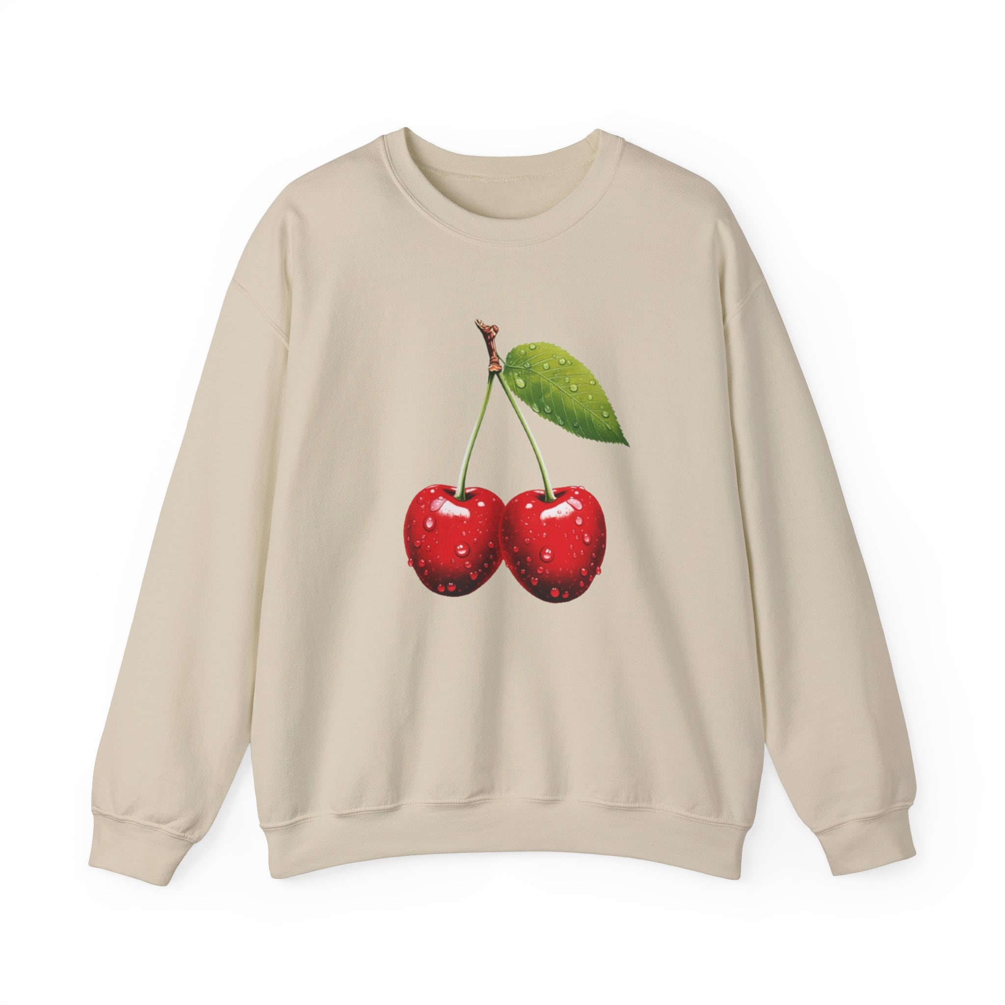Cherry Addict Sweatshirt, Y2K Inspired, Cherry Sweatshirt, Vintage