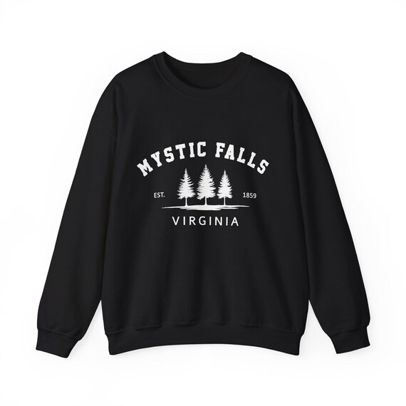 Maglione Mystic Falls, Felpa Mystic Falls Virginia, Pullover