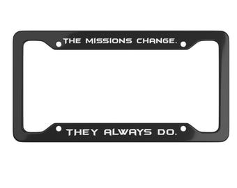 Halo / Le missioni cambiano, cambiano sempre / Copertura per la cornice della targa