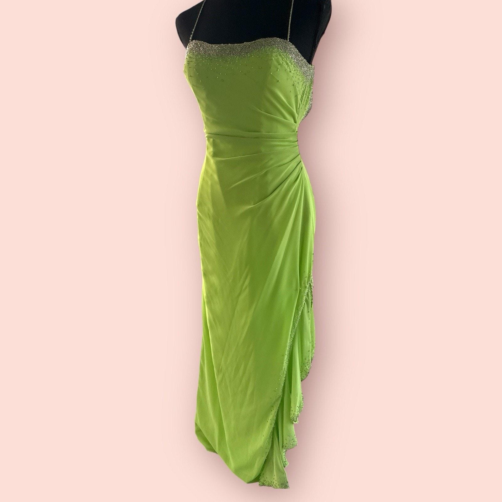 Brat Green Dress - Etsy