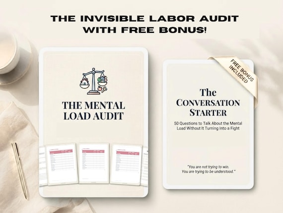 The Mental Load Audit | Household Chore Division System for Couples