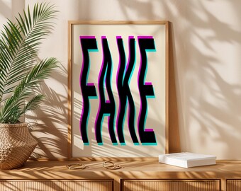 Impresión de arte mural tipográfico audaz: decoración de interiores con un toque gráfico moderno