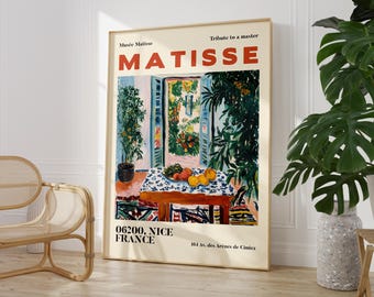 Natura morta: dipinto di frutta di Henri Matisse - Decorazione francese vintage