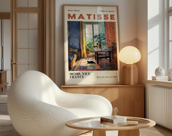 Henri Matisse Art Print: Beige Garden Scene, Gallery Wall Decor