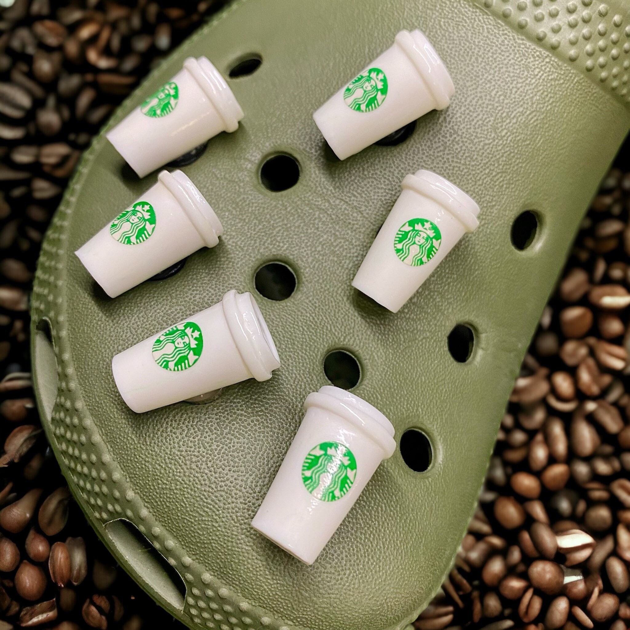 New Popular Starbucks Croc Charms, Best Seller, Caramel Frappuccino, Pink  Drink, Coffee Charm, Coffee Lover, Croc Accessories 