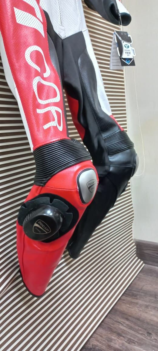 Ducati Corse C5 Motorbike Racing Leather Suit Motogpcowhide Leather