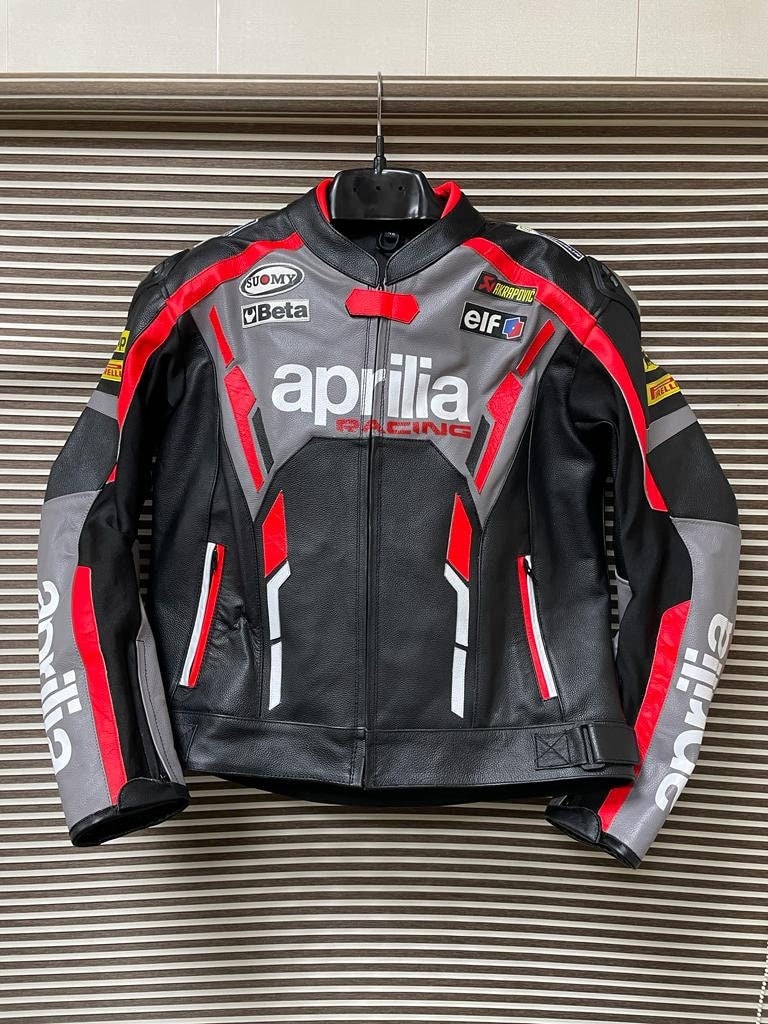 Leather Jacket Blouson Moto Aprilia Racing Aprilia Suit Australia