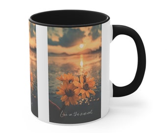 Sunset Accent Coffee Mug, 11oz