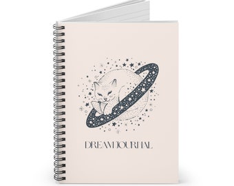 Dream Journal Spiral Notebook - Ruled Line