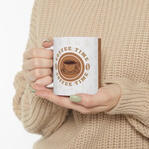 Coffee Time Ceramic Mug 11oz