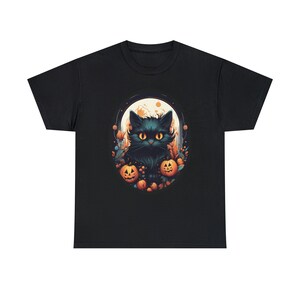Halloween, t-shirts, Cat, black cat, cartoon, trick or treat, feline, cat mom, I love cat, cute, October 31, gift, art, download, digital