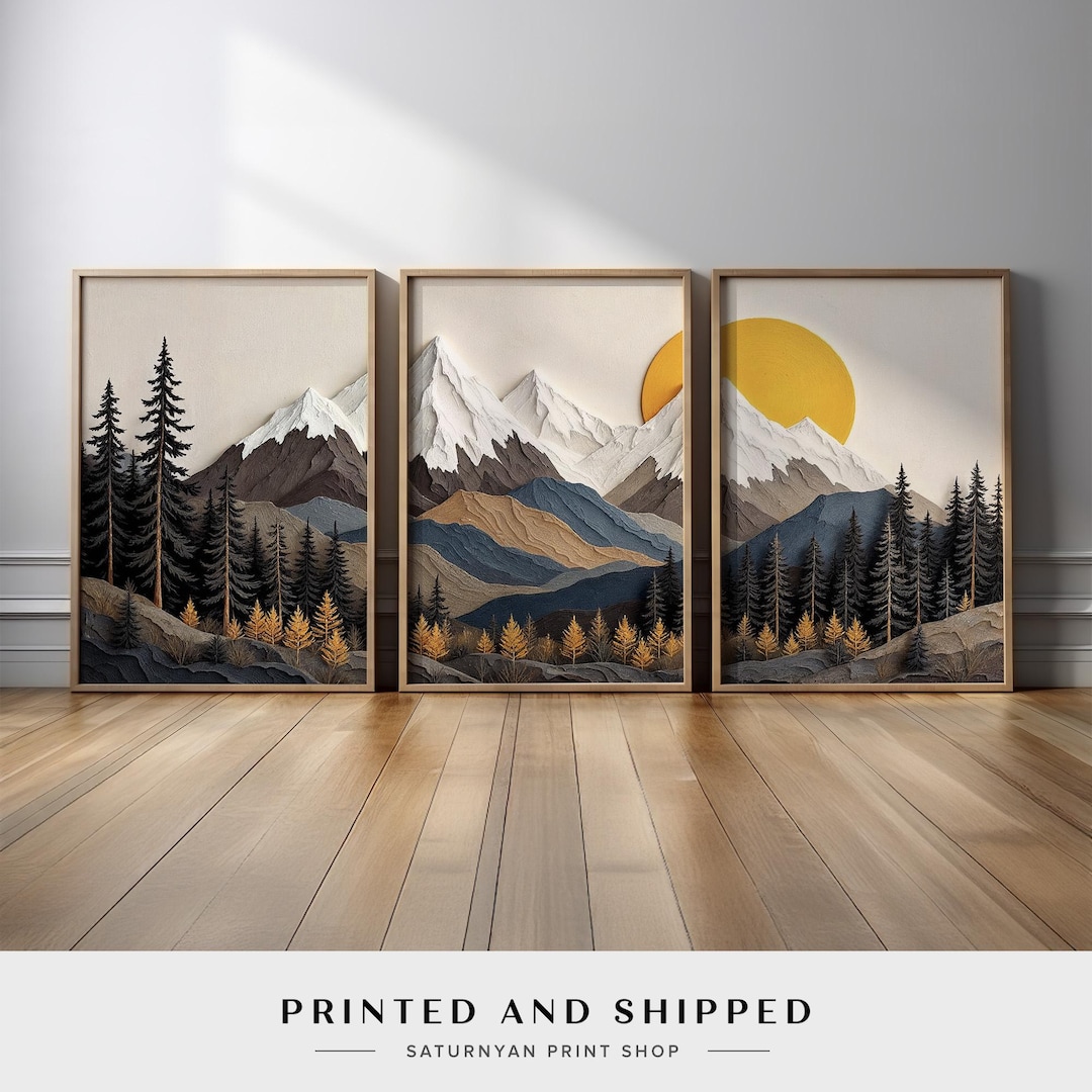 Mountain Minimalist Wall Art II main image 1